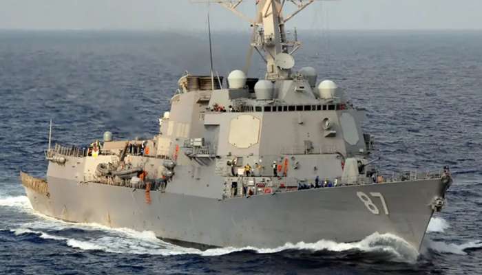 US warship shoots down drone and missile in Red Sea