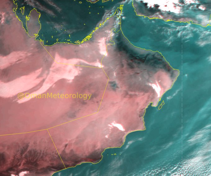 الطقس: صحو بوجه عام ..وتدفق السحب على مسندم