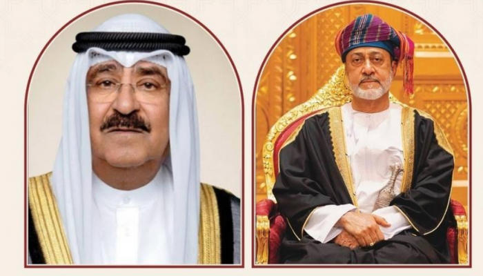 His Majesty the Sultan receives cable of thanks from Emir of Kuwait