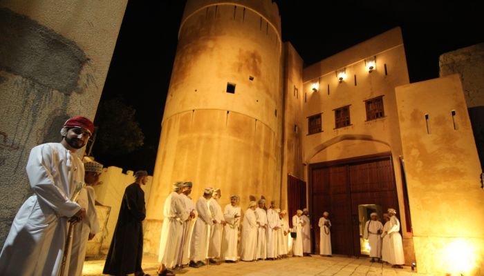 افتتاح سور وميدان العقر بولاية نزوى