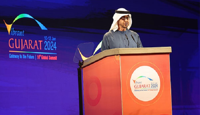 India: UAE President addresses Vibrant Gujarat Global Summit 2024 in Gandhinagar