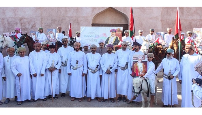 Accession Day: March of loyalty, gratitude to His Majesty the Sultan held in North Al Batinah