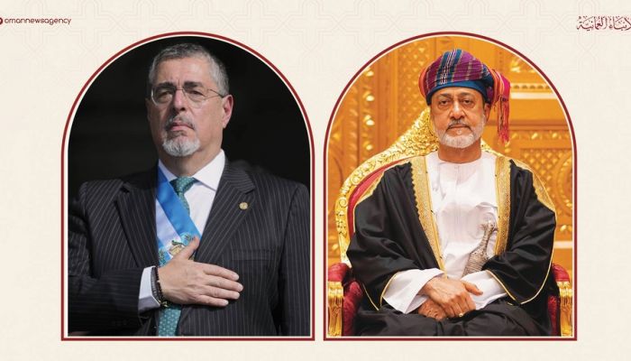 جلالةُ السُّلطان يهنّئ رئيس جمهورية جواتيمـالا