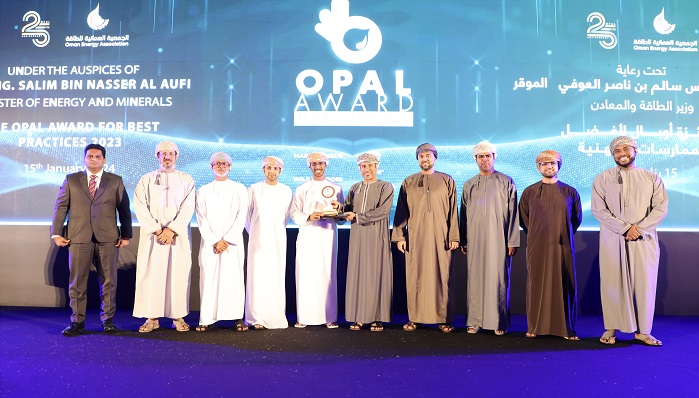 OQ receives four Opal awards for best practices in energy sector