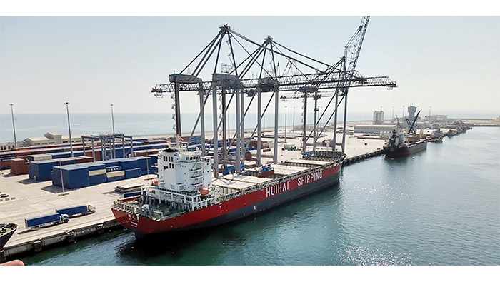 Asyad Group launches its container terminal in Duqm