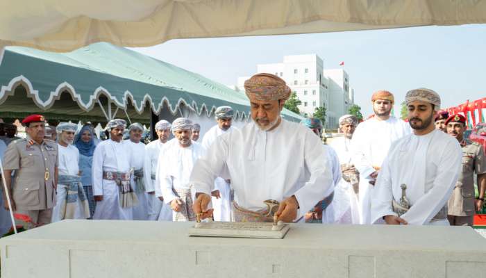 HM lays foundation stone for Oman Cultural Complex project