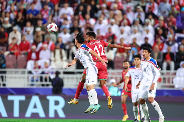 Thailand hold Oman  to a goalless draw