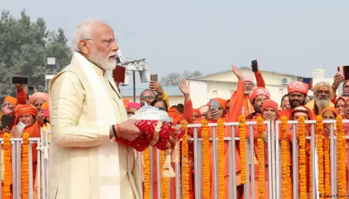 Indian PM Modi inaugurates Ayodhya temple