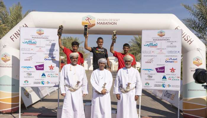 Rasheed of Morocco wins desert marathon