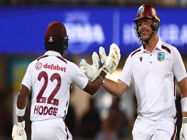 Hodge, Joshua's record stand pulls West Indies out of misery against Australia in 2nd Test