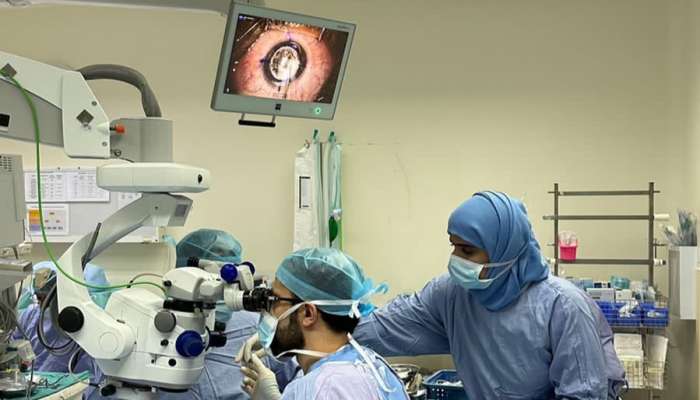 Al Nahdha Hospital successfully performs first anterior partial corneal transplant