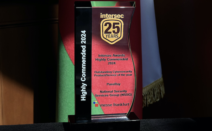 NSSG's 'PassRay' honoured as 'Outstanding Cybersecurity Product of the Year' at Intersec 2024