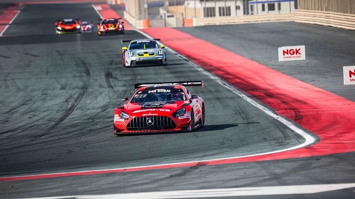 Technical issues force retirement of Getspeed Mercedes from second place at the Hankook 24H Dubai