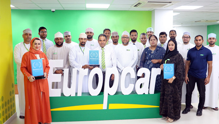 Europcar Oman & Bahrain wins three ‘Customer Favorite Awards’ from Rentalcars.com & Booking.com