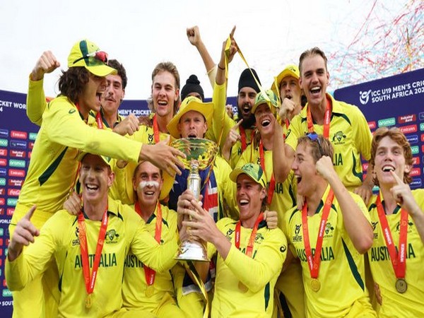 Australia players rejoice following U-19 World Cup glory