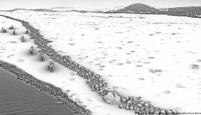 Germany: Ice-age stone wall found under Baltic Sea