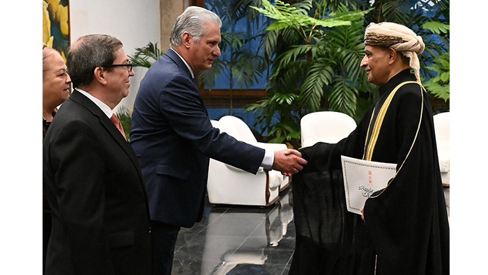 Oman’s ambassador to Cuba presents credentials