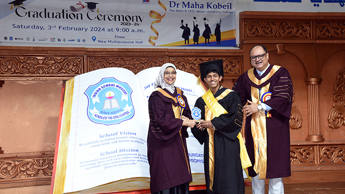 Indian School Muscat celebrates annual graduation day