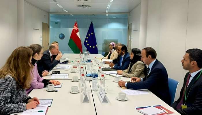 Oman, EU discuss situation in Gaza