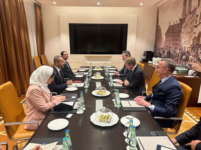 Sayyid Badr meets CEO of BMW, discusses technology transfer