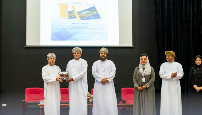 The University of Technology and Applied Sciences has issued its first book