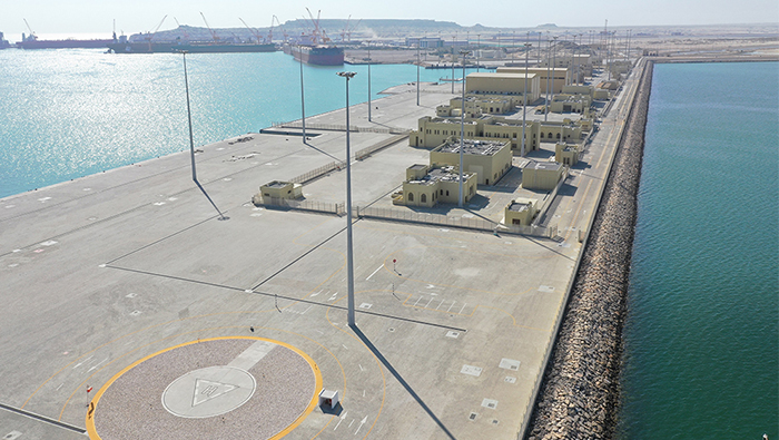 Protection dams, government jetty inaugurated at Port of Duqm