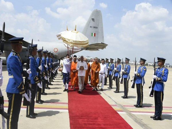 Sacred Buddhist relics from India unite in Thailand for historic exposition