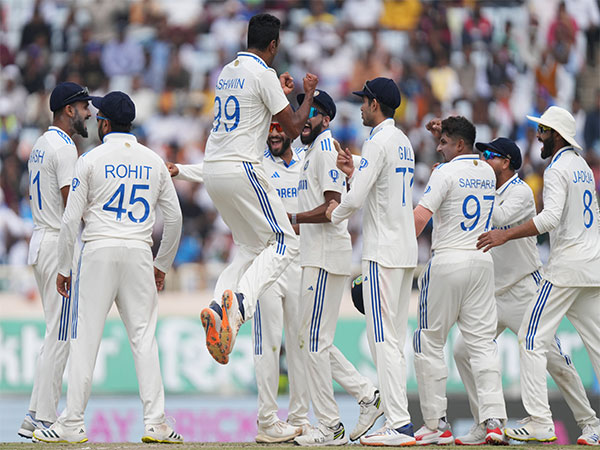 Ashwin's takes fifer, India set 192 runs to secure series win