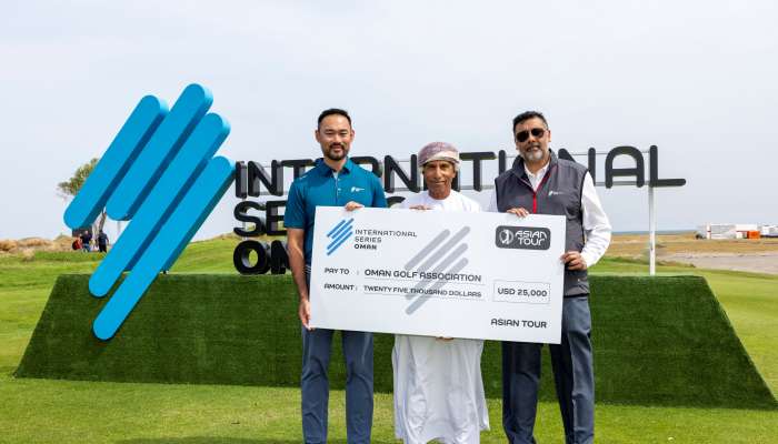 The International Series reaffirms commitment to development of golf in Oman