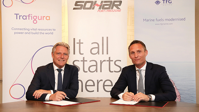 Sohar Port and Freezone implements use of mass flow meters, partners with TFG Marine for bunker fuel supply