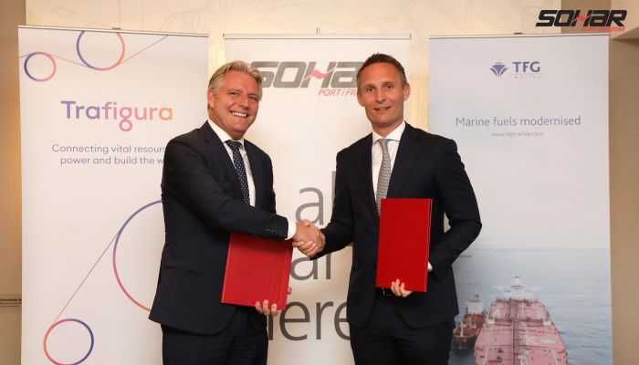 ميناء صحار والمنطقة الحرة يطبق آليات مقياس التدفق الشامل في عمليات تزويد الوقود البحري