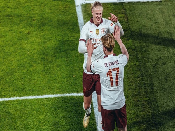 The connection of Kevin De Bruyne with Erling Haaland was great," says Pep Guardiola