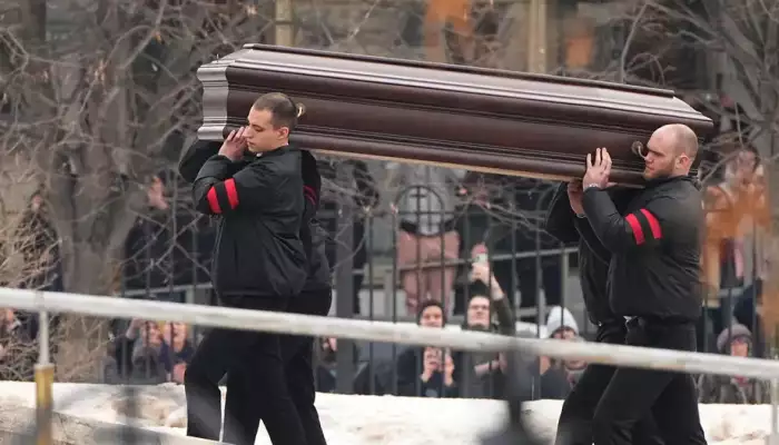 Navalny buried at Moscow cemetery after prison death