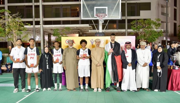 تتويج منتخب السعودية بكأس بطولة الخليج لثلاثيات كرة السلة للشباب