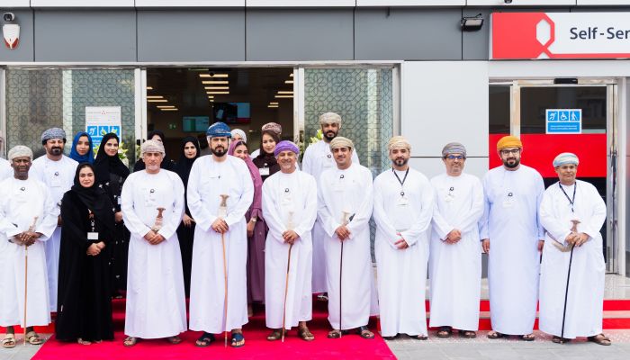 بنك مسقط يحتفل بافتتاح فرع جديد في المعبيلة الجنوبية