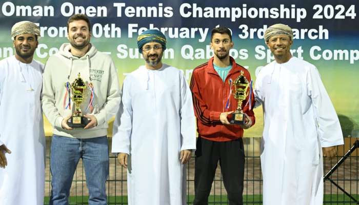 Oman’s Munir Al Rawahi claims Men’s singles title of Oman Open Tennis Championship