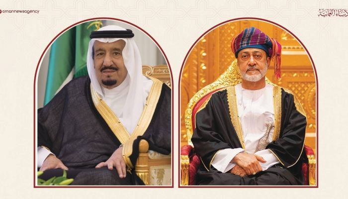 جلالةُ السُّلطان المعظم يتلقّى برقيّة شكر  من خادم الحرمين الشريفين