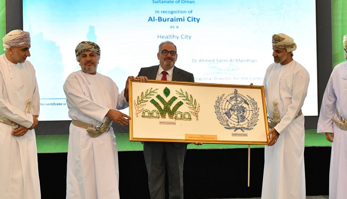 Al Buraimi Healthy City included on WHO's sustainability list
