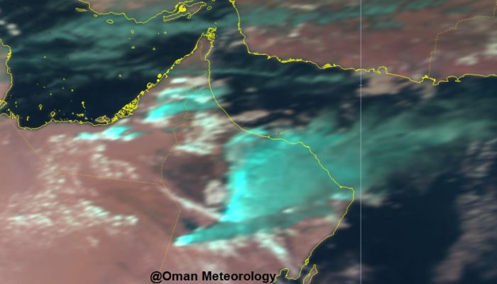 نشاط الخلايا الرعدية وهطول أمطار غزيرة وجريان الأودية على هذه المحافظات