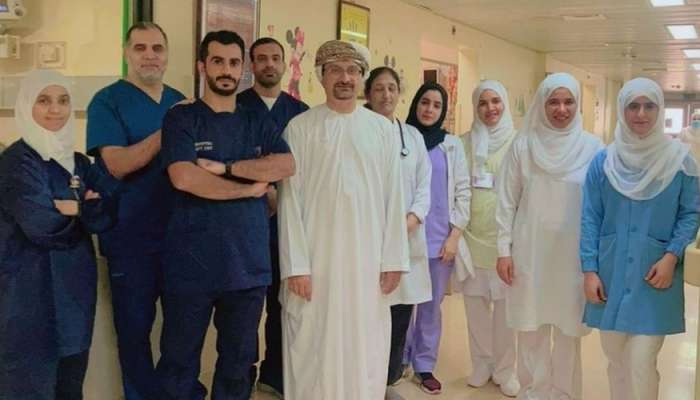 Rustaq Hospital treats child with gastric wall vein bleeding