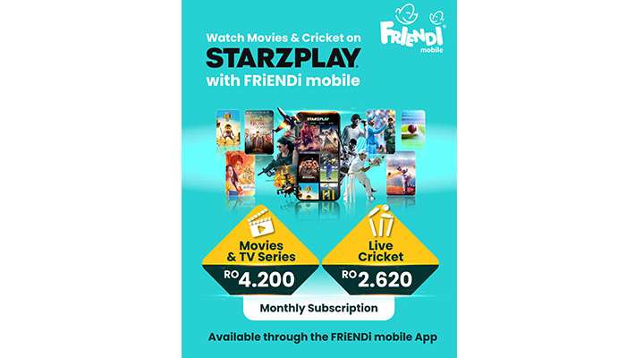 FRiENDi mobile collaborates with STARZPLAY to bring affordable entertainment to customers