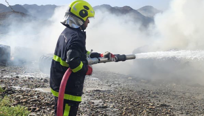 CDAA puts out farm fire in Al Dakhiliyah