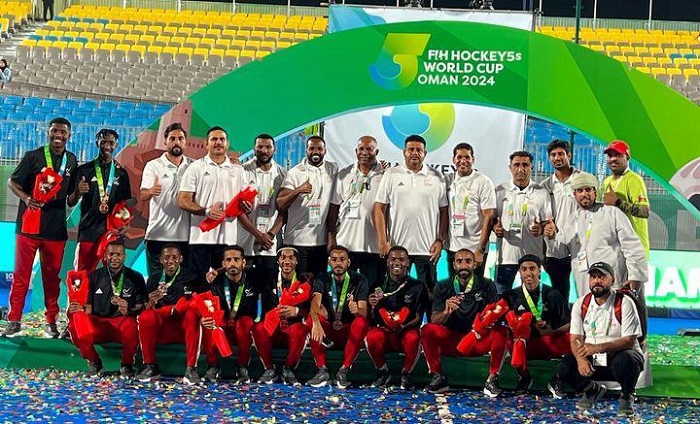Oman secures second place in FIH Hockey5s world rankings