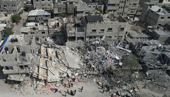 استشهاد 5 فلسطينيين في غارة إسرائيلية شمال مدينة رفح