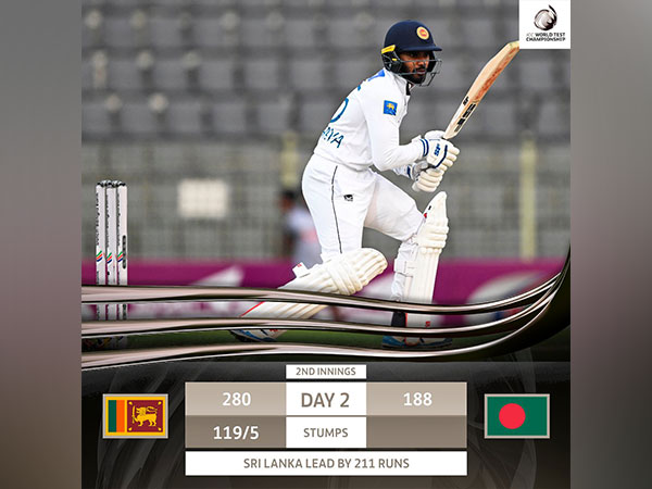 Sri Lanka secure 211-lead over Bangladesh in 1st Test