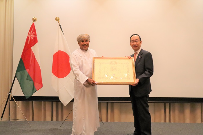 Order of the Rising Sun conferred  on former CEO of Oman LNG