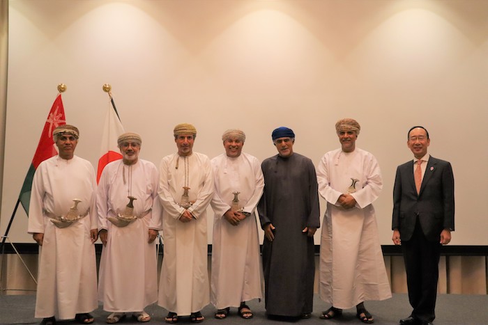 Japanese Embassy in Oman hosts ceremony to confer award