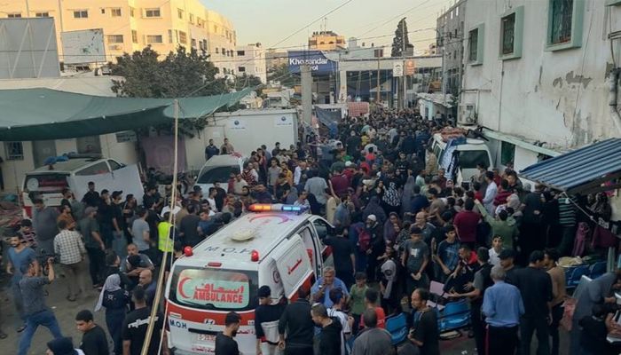 قواتُ الاحتلال الإسرائيلي تنسحب من مجمع الشفاء الطبي بغزة
