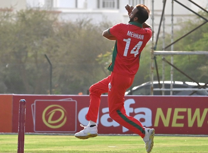 Oman bounce back to level series with victory over Namibia in second T20I