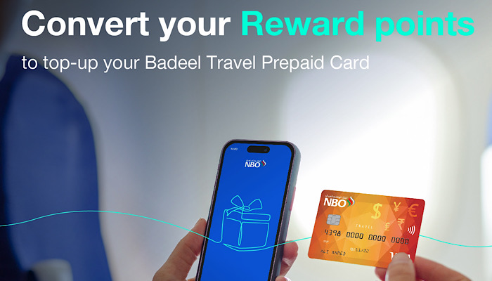 Maximise your Rewards with NBO Badeel Top Up Redemption